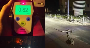 У Луцьку нетверезий 19-річний водій в’їхав у огородження та втік з місця ДТП