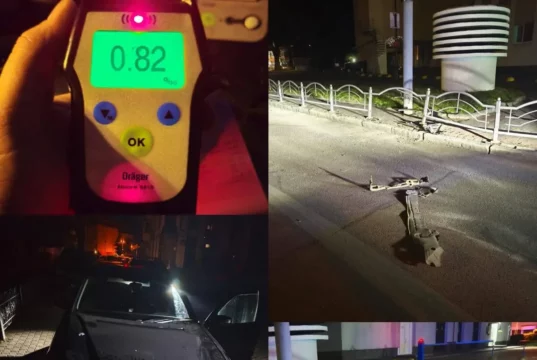 У Луцьку нетверезий 19-річний водій в’їхав у огородження та втік з місця ДТП