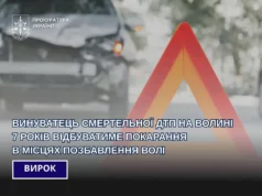 Нетверезий водій, винний у смертельній ДТП в Луцьку, проведе 7 років за ґратами