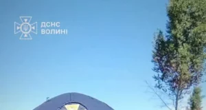 Рятувальники гасять торф’яну пожежу поблизу Ржищева в Луцькому районі