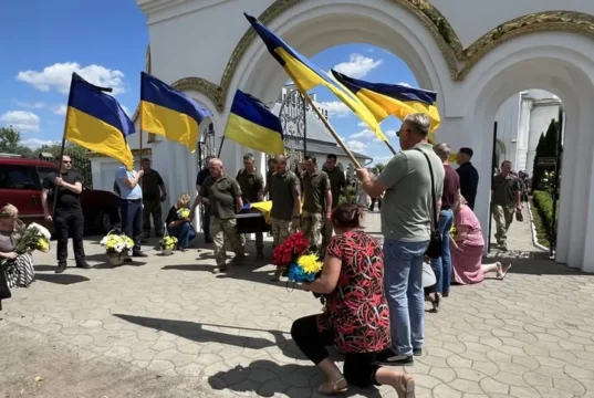У Ковелі попрощалися із захисником України Олегом Москалюком