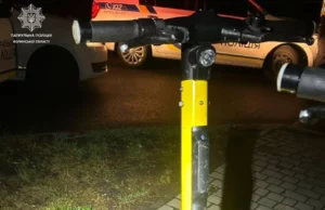 У Луцьку патрульні зупинили нетверезого водія електросамоката