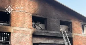 У Луцьку рятувальники загасили пожежу на вулиці Магістральній