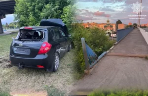 У Луцьку нетверезий водій злетів зі шляхопроводу