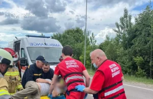 У Луцькому районі рятувальники деблокували водія після ДТП