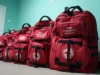 У селі Білосток пожежна охорона отримала спецрюкзаки