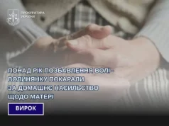 У селі Тур засудили жінку за жорстоке насильство над матір'ю