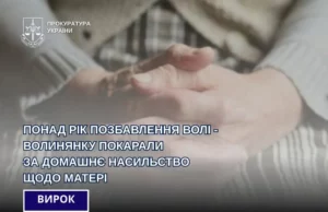У селі Тур засудили жінку за жорстоке насильство над матір'ю