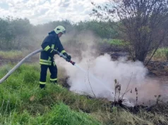 Рятувальники Волині гасять дві пожежі торфу біля сіл Топилище та Сильне Рятувальники Волині гасять дві пожежі торфу біля сіл Топилище та Сильне