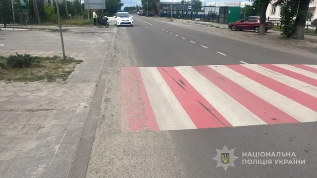 image У Шацьку неповнолітньому водію мотоцикла повідомили про підозру після ДТП