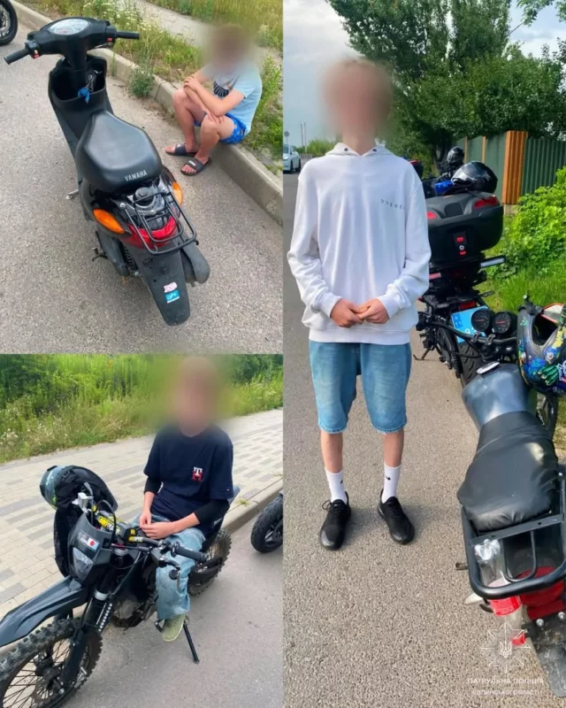 image На Волині мотопатруль за день виявив трьох неповнолітніх водіїв двоколісного транспорту