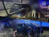У Луцьку водій Ford після втечі від патрульних в’їхав у металеві опори