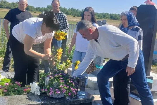 У Обенижах вшанували Миколу Луцюка у другі роковини загибелі