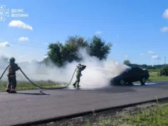 Поблизу села Шменьки загорівся легковик, постраждалих немає Поблизу села Шменьки загорівся легковик, постраждалих немає