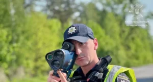 На Волині патрульні контролюють швидкість руху TruCam