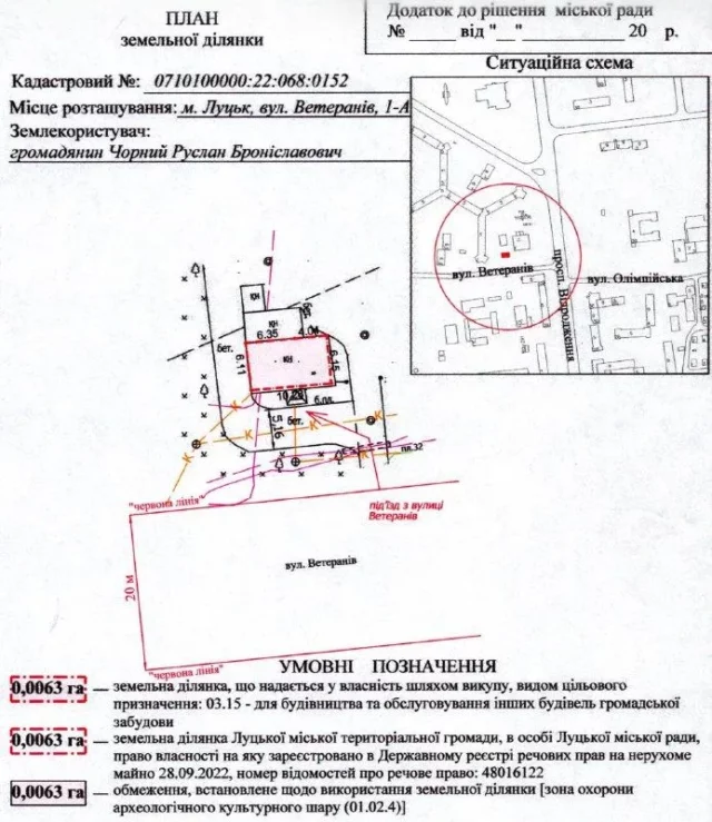 image Луцька міська рада продала три комунальні земельні ділянки