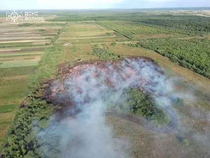 Пожежі у Луцьку та районах Волині 4 липня: горіла квартира, будинок і поля