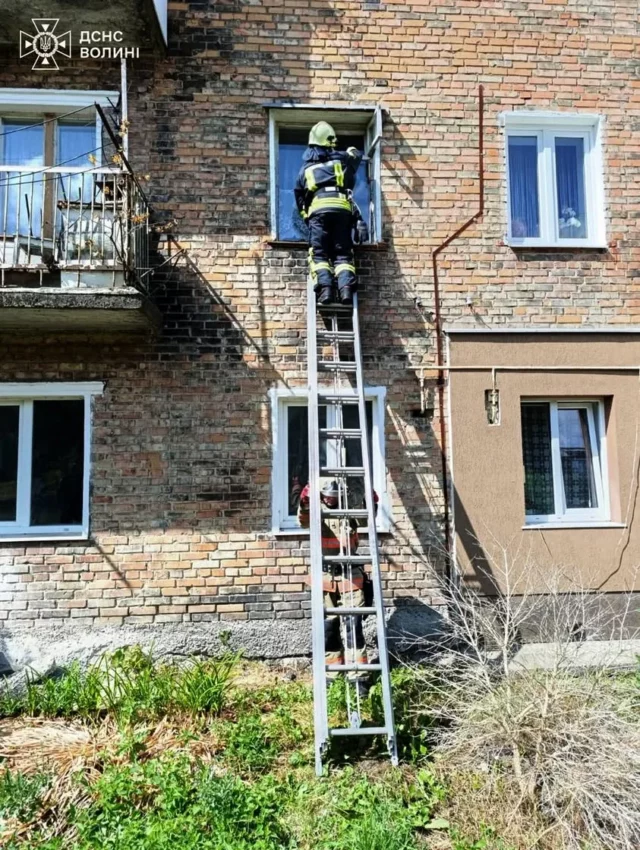 image У Нововолинську рятувальники через вікно потрапили до квартири літньої жінки