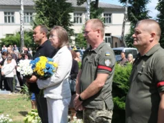 Горохівська громада провела в останню дорогу Миколу Якубовича