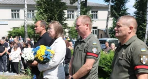 Горохівська громада провела в останню дорогу Миколу Якубовича