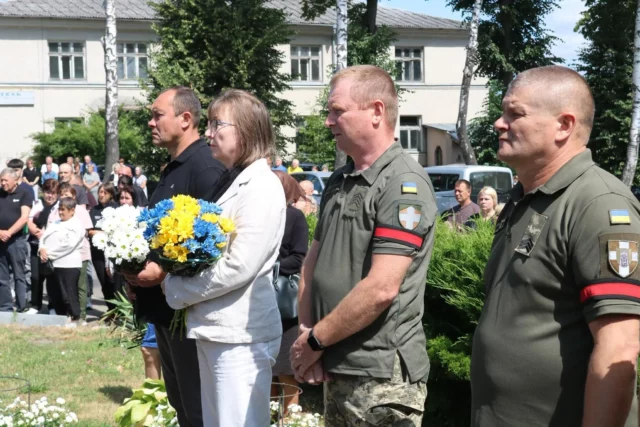image Горохівська громада провела в останню дорогу Миколу Якубовича