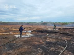 (Українська) На Волині гасять торф’яні пожежі у трьох районах області На Волині гасять торф’яні пожежі у трьох районах області