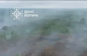 Поблизу села Тойкут у Ковельському районі триває гасіння торф’яної пожежі
