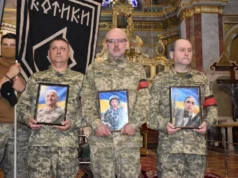 У Луцьку в соборі Святої Трійці попрощалися з трьома воїнами