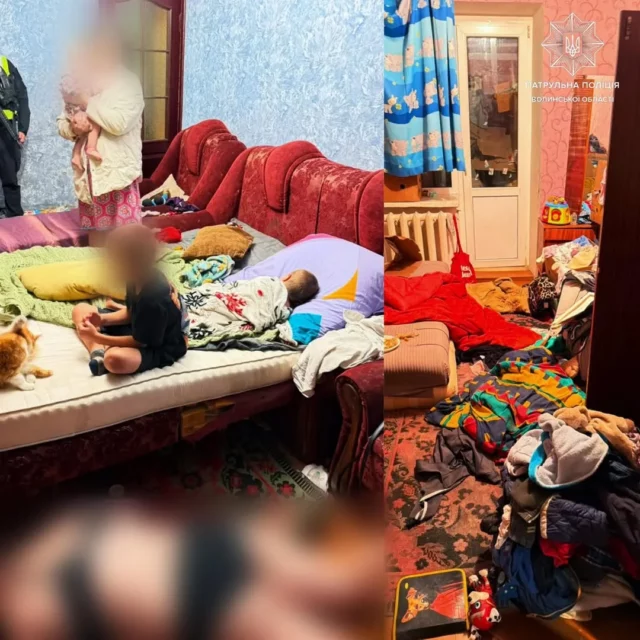 image У Ковелі патрульні виявили трьох малолітніх дітей без нагляду матері