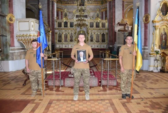 У Луцьку попрощалися із загиблим захисником Костянтином Бойком