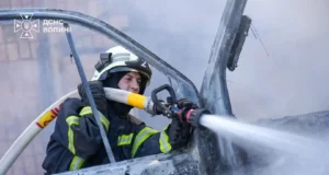 У Луцьку загорілося приватне підприємство на вулиці Іови Кондзелевича