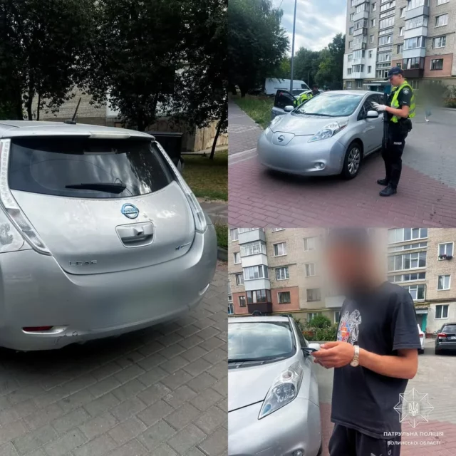 У Луцьку водій без прав намагався втекти від патрульних