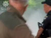 У парку патрульні з громадянами зупинили загоряння дерева