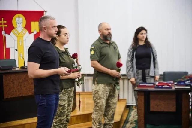image У Луцьку вручили посмертні ордени рідним загиблих захисників