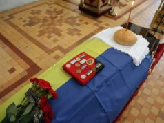 У Луцьку попрощалися із загиблим на Донеччині Володимиром Клименком