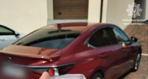 У Луцьку водій Lexus проїхав на червоне світло