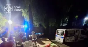 У селі Дачне сталася пожежа в пансіонаті для літніх людей: постраждали шестеро