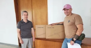 Ковельська громада передала Starlink та дрони для військових підрозділів