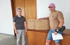 Ковельська громада передала Starlink та дрони для військових підрозділів Ковельська громада передала Starlink та дрони для військових підрозділів