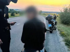 На трасі Н-22 зупинили мотоцикл, що перебував у міжнародному розшуку На трасі Н-22 зупинили мотоцикл, що перебував у міжнародному розшуку