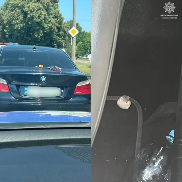 image У Луцьку в авто на Львівській виявили ймовірні наркотичні речовини