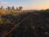 На Камінь-Каширщині рятувальники загасили пожежу торфу