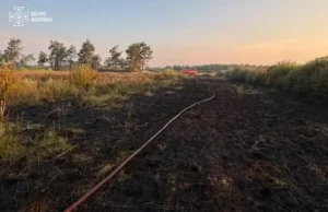 На Камінь-Каширщині рятувальники загасили пожежу торфу