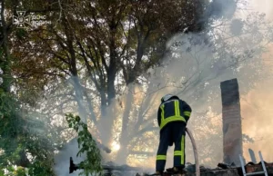 У селі Чаруків ліквідували пожежу в літній кухні