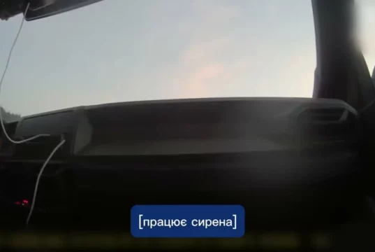 У Луцьку патрульні зупинили водія Skoda після переслідування зі стріляниною по колесах