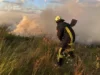 У Камінь-Каширському районі за добу загасили три пожежі сухої трави