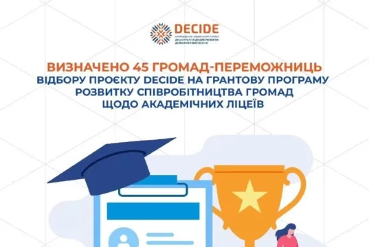 Нововолинська громада отримає 1 мільйон гривень на розвиток академічного ліцею