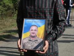 Громада попрощалася з полеглим захисником Миколою Собчуком