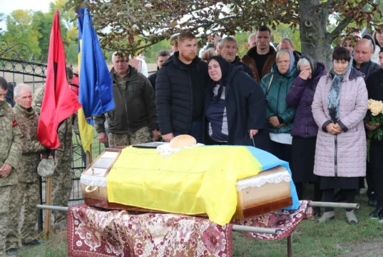 У Озерцях попрощалися із захисником Романом Юрчуком