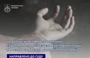 На Волині судитимуть 22-річного жителя Хмельницького за розбещення дитини